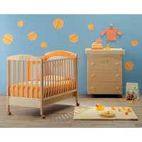 Lettino e Bagnetto Erbesi Baby Naturale