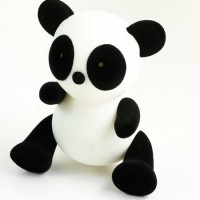 Lampada Pabobo Lumilove Giimmo Orsetto Panda col. Bianco Nero
