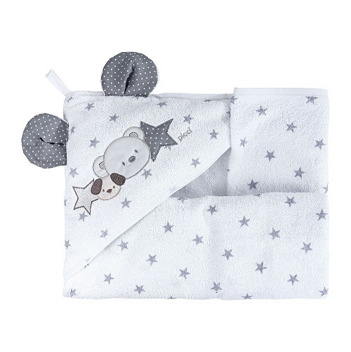 Telo Bagno Picci Valdo Cod.PC081522 Var 22 Grigio