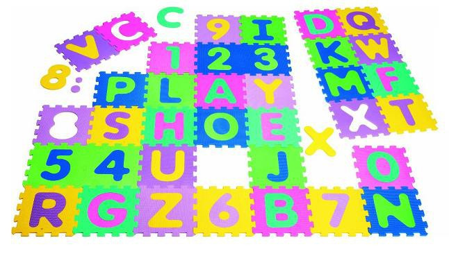 Tappeto componibile Play Shoes Mat Puzzle 36pz