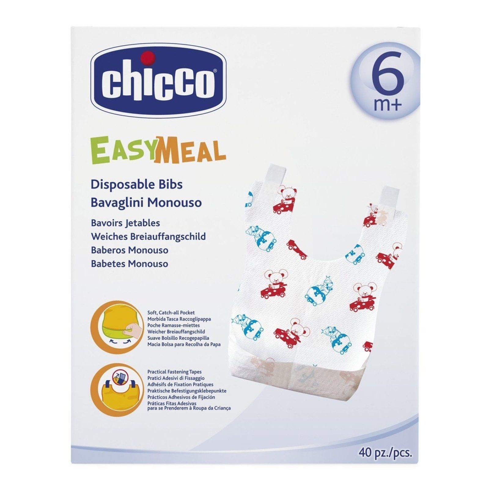 Bavaglini Monouso Easy Meal Chicco - In Offerta