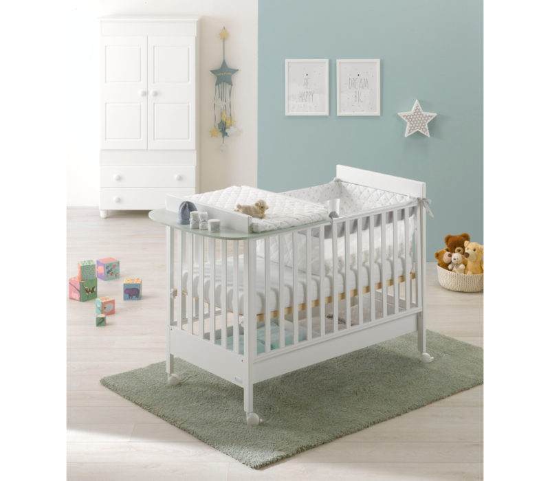 Cameretta Azzurra Homi Baby Space Bianco In Offerta