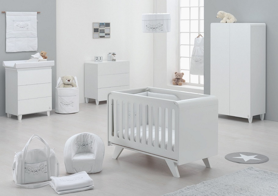 Cameretta Mood: Camerette Complete ItalBaby Mood Bianco in Offerta