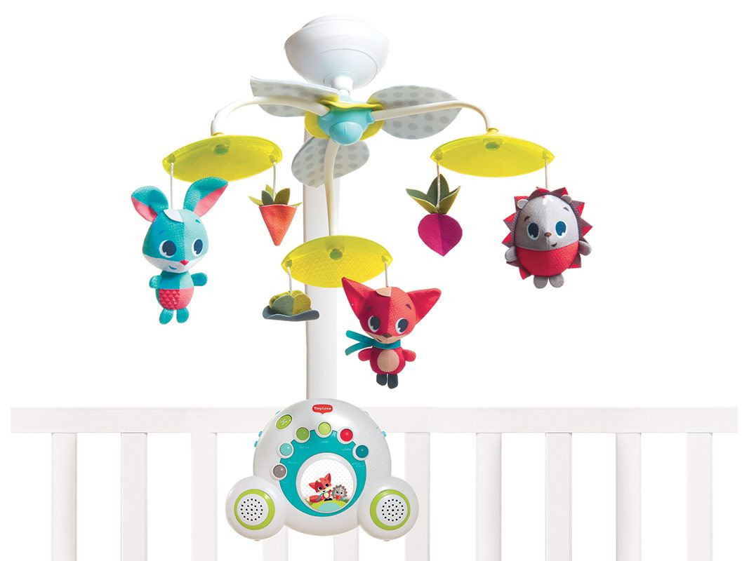 Giostrina Lettino Tiny Love Soothe'n Groove Mobile Meadow Days -  In Offerta