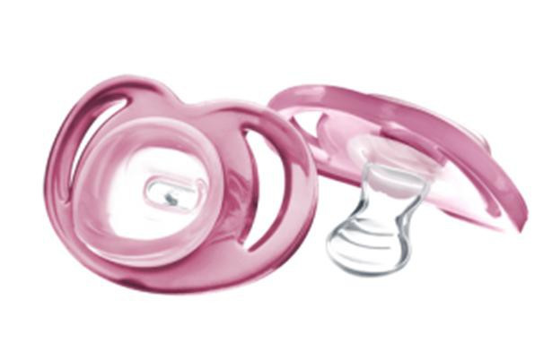 Succhietto Pure Tommee Tippee Closer to Nature® SOFT 9-12mesi col Rosa