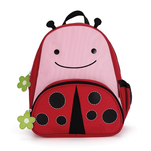 Zaino per scuola - Skip Hop - Coccinella - colore Nero/Arancio - Passeggio  - Borse - Sotto il Cavolo