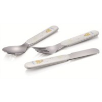 Set Posatine Nuby In acciaio