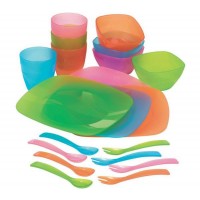 Set Stoviglie Infrangibili Bebe' Confort 