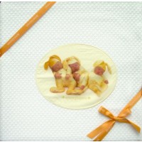 Copertina Lettino Anne Geddes in Piquet Bunnies col. Giallo