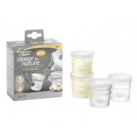 Contenitori per Latte Materno Tommee Tippee Closer to Nature® conf da 4 pz