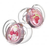 Succhietti Pure Tommee Tippee Closer to Nature® 9-18mesi col. Rosa
