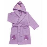 Accappatoio con Cappuccio Ippopotamo Chicco col. Lilla 24 M+