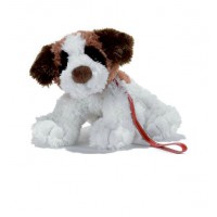 Peluche Cane con Guinzaglio Plush & Company cm 26