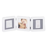 Baby Art Double Print Frame colore Bianco