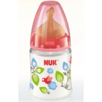 Biberon in  NUK FIRST CHOICE 150ml Tettarella in Lattice Mis. 1 Foro M