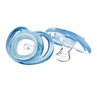 Succhietto Pure Tommee Tippee Closer to Nature® SOFT 9-12mesi col Azzurro