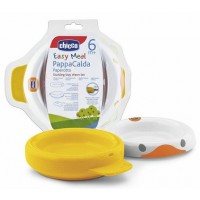 Set Pappacalda Chicco Easy Meal Paperotto 6m+ col. Bianco Giallo