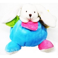 Peluche Plush & Company Coniglietto cm 23 col. Azzurro