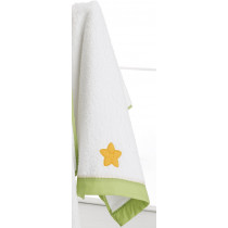 Asciugamano piccolo Erbesi Lilo & Giò Bianco Verde