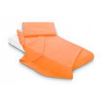 Lenzuola Lettino Billo e Pallina in Cotone Tinta Unita Set 3pz In Offerta