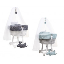Culla Ovale con velo Dili Best Ozzy In Offerta