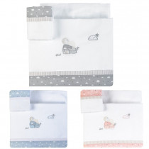 Lenzuola Lettino New Lollipop Fantasia in cotone 100% SCONTATO