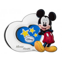 Cornice Portafoto Mickey Mouse:Cornice Portafoto Mickey Mouse Innocenti Argenti Azzurro D220 3XLC