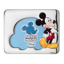Cornice Portafoto Mickey Mouse:Cornice Portafoto Mickey Mouse Innocenti Argenti Azzurro D222 4LC