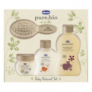 Set Pure Bio Baby Natural Chicco 0 Messi +