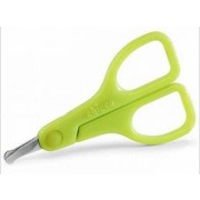 Forbicine Neonato a Lame Corte Chicco Igiene Sicura col. Verde