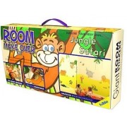 Decorazioni Camerette Funtosee Kit Stickers Giungla Safari 