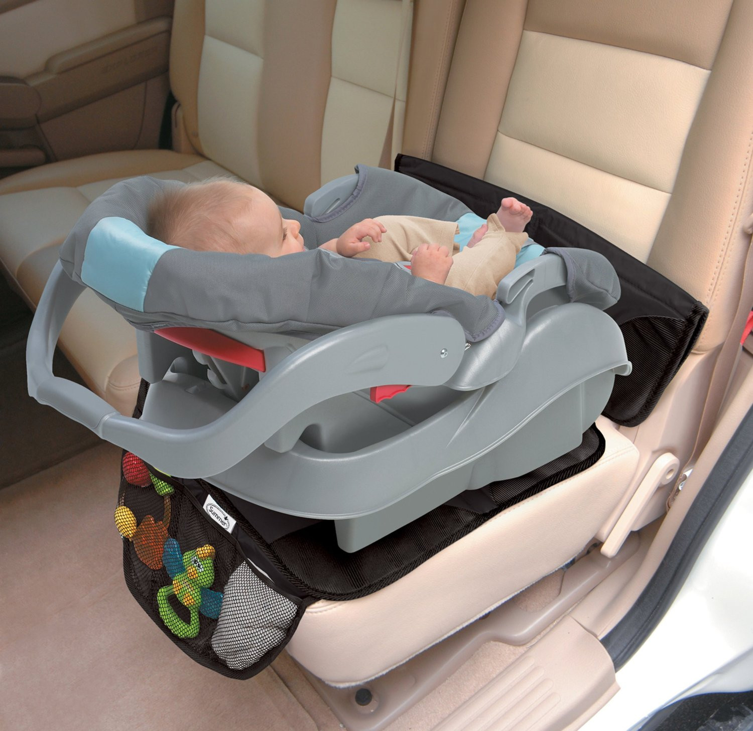 Protezione Sedile Auto Summer Infant DuoMat colore Nero